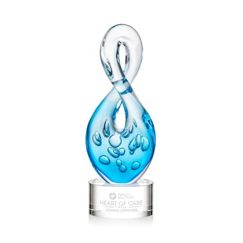 Recognition Awards - Crystal Awards - Colored Crystal Awards - Utopia Award on Marvel Clear