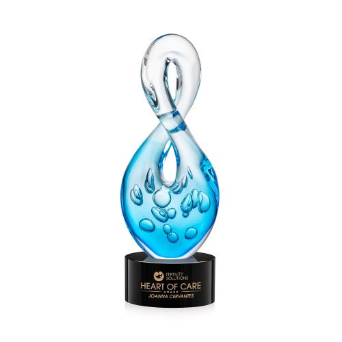 Recognition Awards - Glass Awards - Utopia Award on Marvel Black