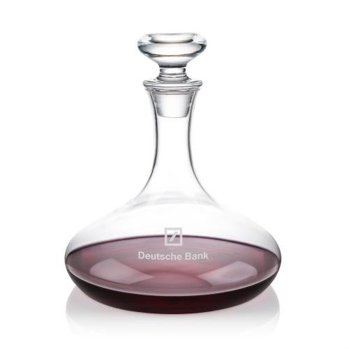 Corporate Gifts - Barware - Carafes - Elliston Decanter & Lid - 33oz