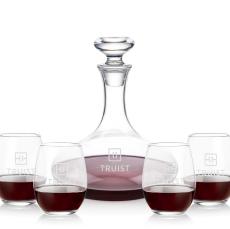 Elliston Decanter & Stanford Stemless Wine Set - Carafes