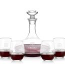 Elliston Decanter & Stanford Stemless Wine Set
