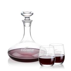 Elliston Decanter & Salem Stemless Wine Set - Carafes