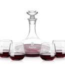 Elliston Decanter & Tucson Stemless Wine Set