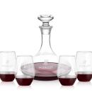 Elliston Decanter & Vale Stemless Wine Set