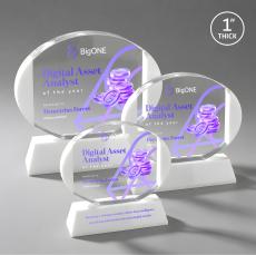 Darwin VividPrint Award on Newhaven Base - White - New Items