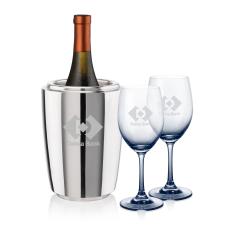 Pescara Wine Cooler & Soudan Smoke Wine - Barware Gift Sets