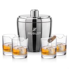 Pescara Ice Bucket & Veradero On-the-Rocks - Barware Gift Sets