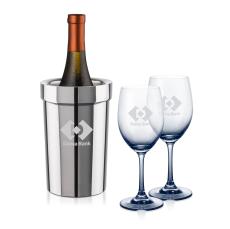 Milano Wine Cooler & Soudan Smoke Wine - Barware Gift Sets