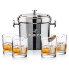 Milano Ice Bucket & Veradero On-the-Rocks - Barware Gift Sets