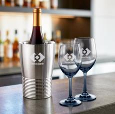 Genoa Wine Cooler & Soudan Smoke Wine - Barware Gift Sets