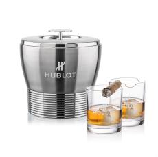 Genoa Ice Bucket & Veradero On-the-Rocks - Barware Gift Sets