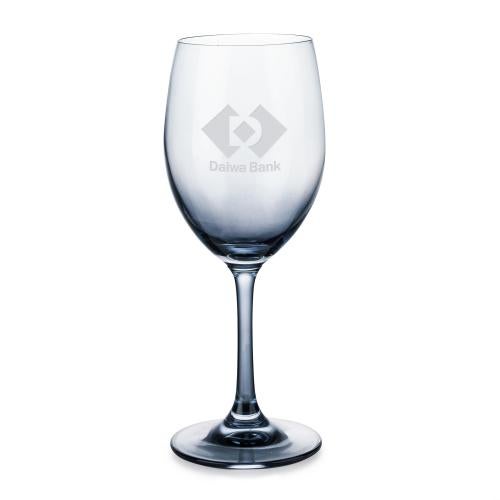 Corporate Gifts - Barware - Wine Glasses - Soudan Wine Smoke - Deep Etch
