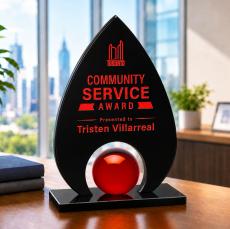 Dangerfield Award - Black - Crystal Ball Awards