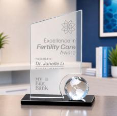 Amarath Award - Starfire - Green Crystal Awards