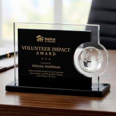 Calvina Globe Award - Black - Globe Awards
