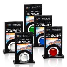 Icarus VividPrint Award - Black - Crystal Ball Awards