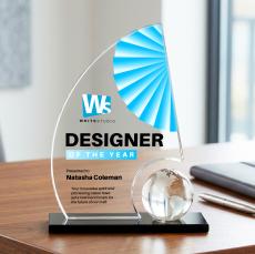 Ravenna VividPrint Award - Starfire - Crystal Ball Awards