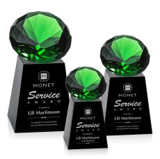 Celestina Award - Black/Emerald - Years of Service Awards