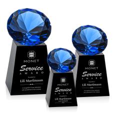 Celestina Award - Black/Sapphire - Years of Service Awards