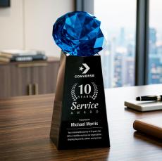 Novita Award - Black/Sapphire - Years of Service Awards
