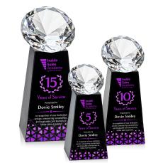 Novita VividPrint Award - Black/Diamond - Years of Service Awards