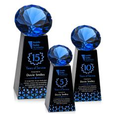 Novita VividPrint Award - Black/Sapphire - Years of Service Awards