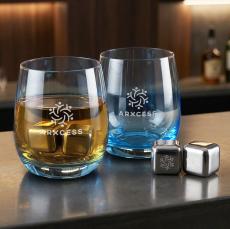 Swiss Force S/S Ice Cubes & 2 Soudan OTR - Smoke  - Tumblers & Glasses
