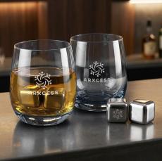 Swiss Force S/S Ice Cubes & 2 Soudan OTR - Smoke - Tumblers & Glasses