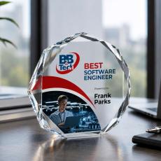 Piedmont VividPrint Award - Clear - Recognition Awards