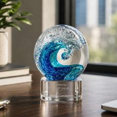 Surfside Award on Paragon - Clear - Glass Awards