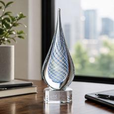 Beasley Award - Clear - Art Glass Awards