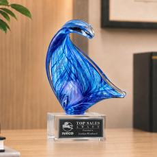 Laguna Award on Hancock Clear - Art Glass Awards