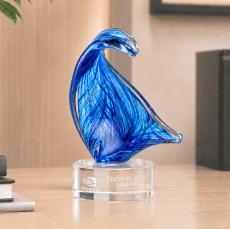 Laguna Award on Stanrich Clear - Art Glass Awards