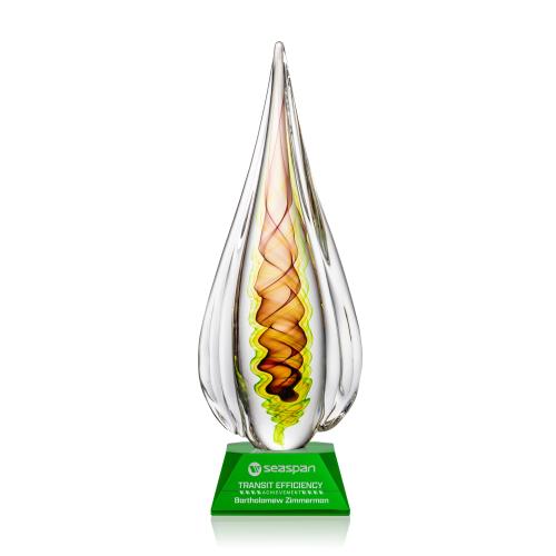 Recognition Awards - Glass Awards - Carterra Award on Sheffield Green