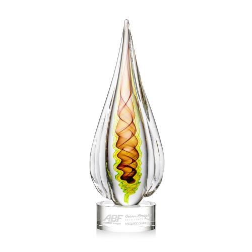 Recognition Awards - Glass Awards - Carterra Award on Marvel Base