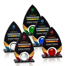 Dangerfield VividPrint Award - Black - Crystal Ball Awards