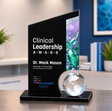 Amarath VividPrint Award - Black - Crystal Ball Awards