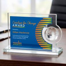 Calvina VividPrint Award - Blue - Rectangle Awards