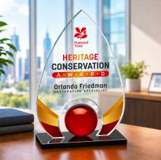 Dangerfield VividPrint Award - Starfire - Crystal Ball Awards
