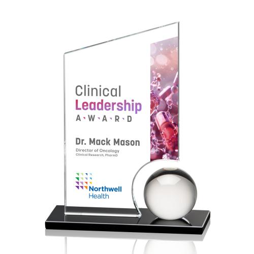 Recognition Awards - Crystal Awards - Amarath VividPrint&trade; Award - Starfire