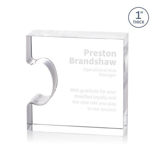 Recognition Awards - Acrylic Awards - Jigsaw Award - Medium