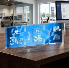 Jigsaw VividPrint Double Sided Award - Small - Recognition Awards
