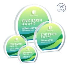 Maren Hemisphere VividPrint Double Sided Award - Clear - Deal Toys