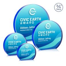 Maren Hemisphere VividPrint Double Sided Award - Blue - Under $45