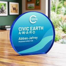 Maren Hemisphere VividPrint Double Sided Award - Blue - Under $45
