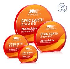 Maren Hemisphere VividPrint Double Sided Award - Red - Under $45