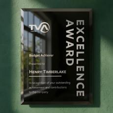 Merano Plaque - Silver - Plaque Awards