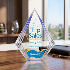 Brantley VividPrint Award - Blue - Between $80 and $150