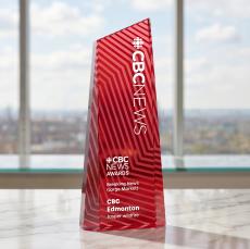 Hallandale VividPrint Award - Red - Between $80 and $150