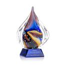 Valentina Award on Sheffield Base - Blue